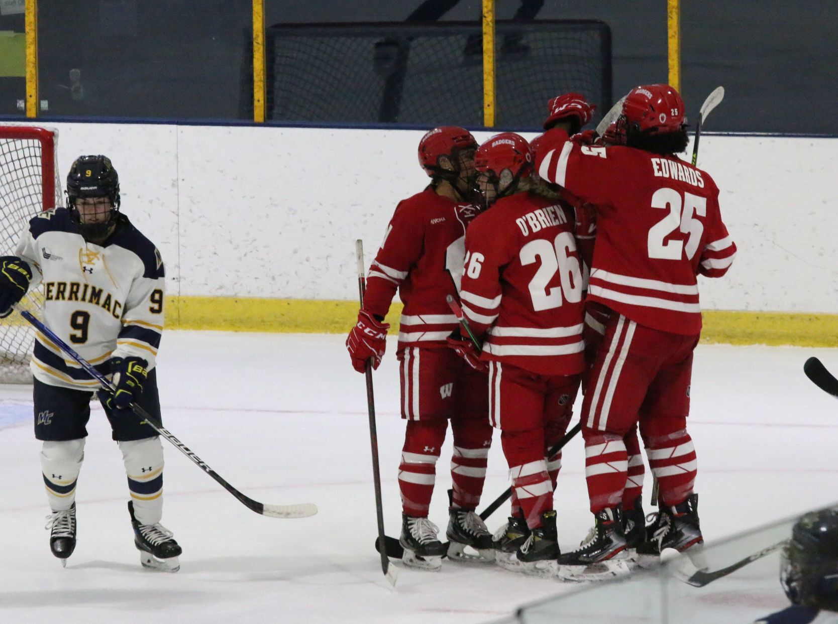Badgers blank Merrimack behind 2 more goals from Casey O'Brien